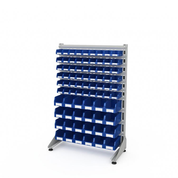 ER-00024070 Стеллаж для пластиковых лотков SORTEX односторонний 1500x1000x450.04