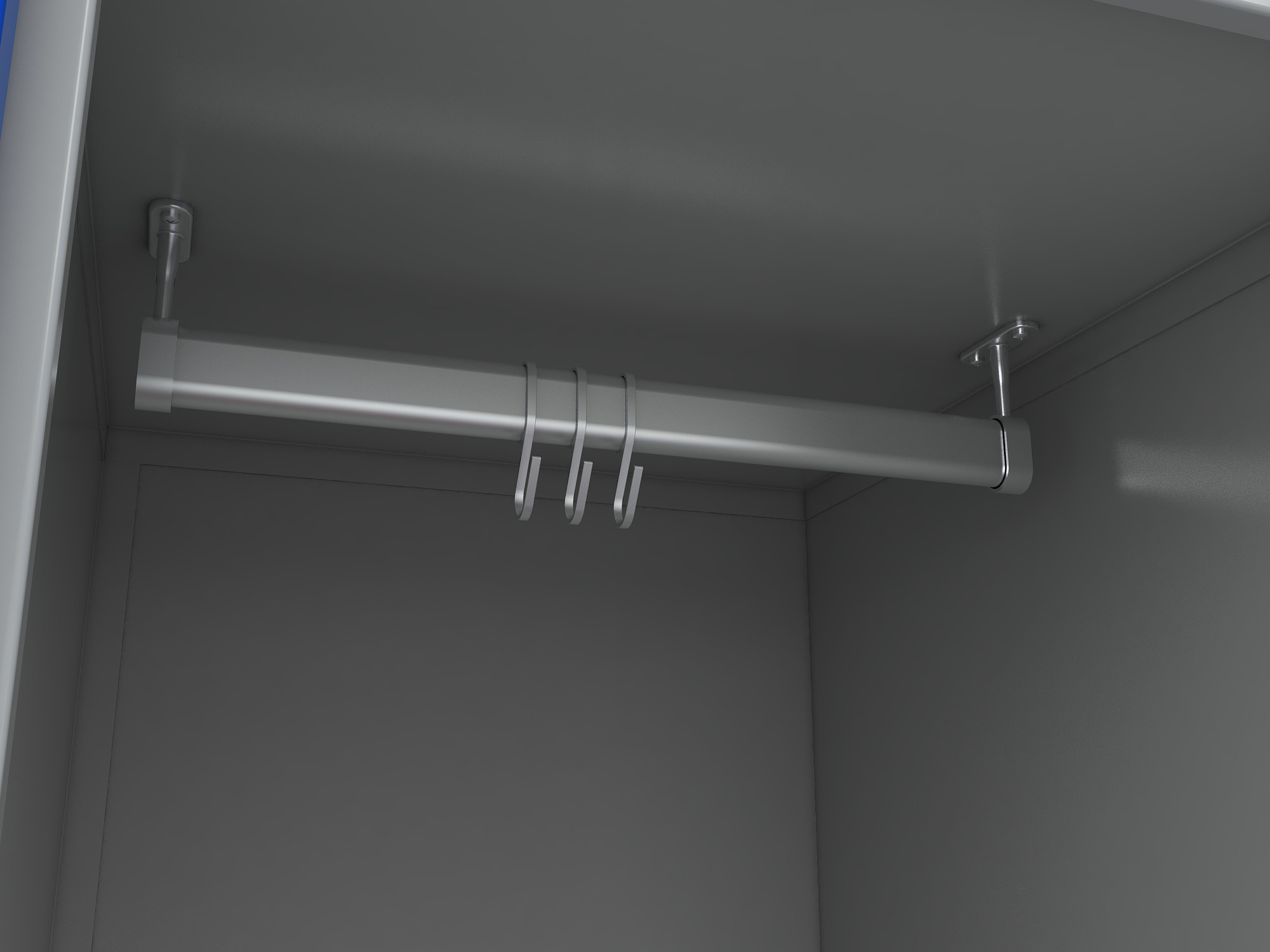 ER-00022858 Шкаф гардеробный металлический COMFORT 1700/22 (600)