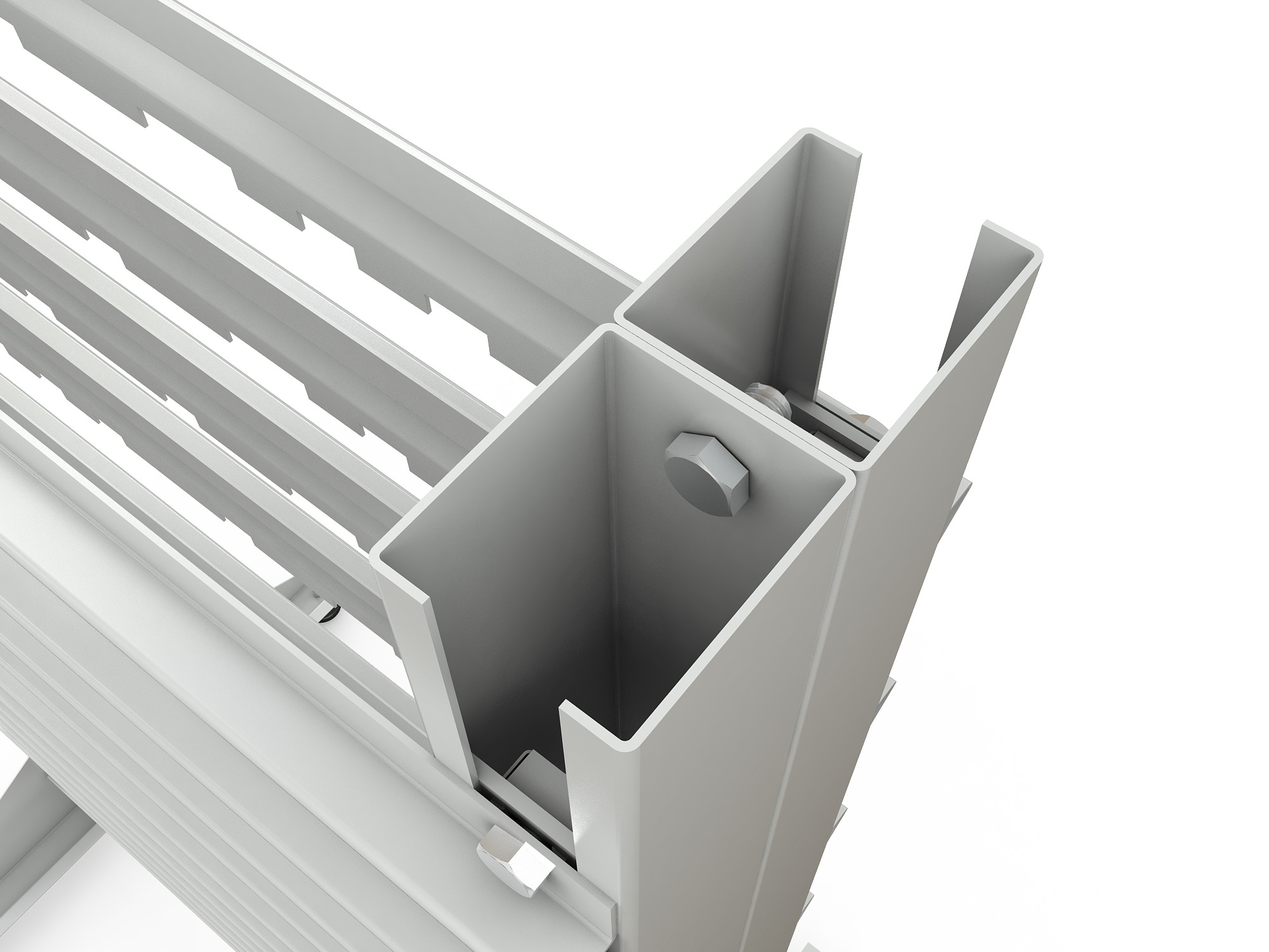 ER-00024078 Стеллаж для пластиковых лотков SORTEX односторонний 1800x1000x450.01