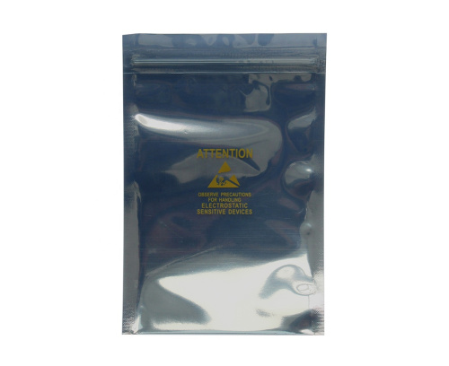 Антистатические пакеты с zip-защелкой Eurostat МС 102х152 мм (Артикул:20-872-0406)