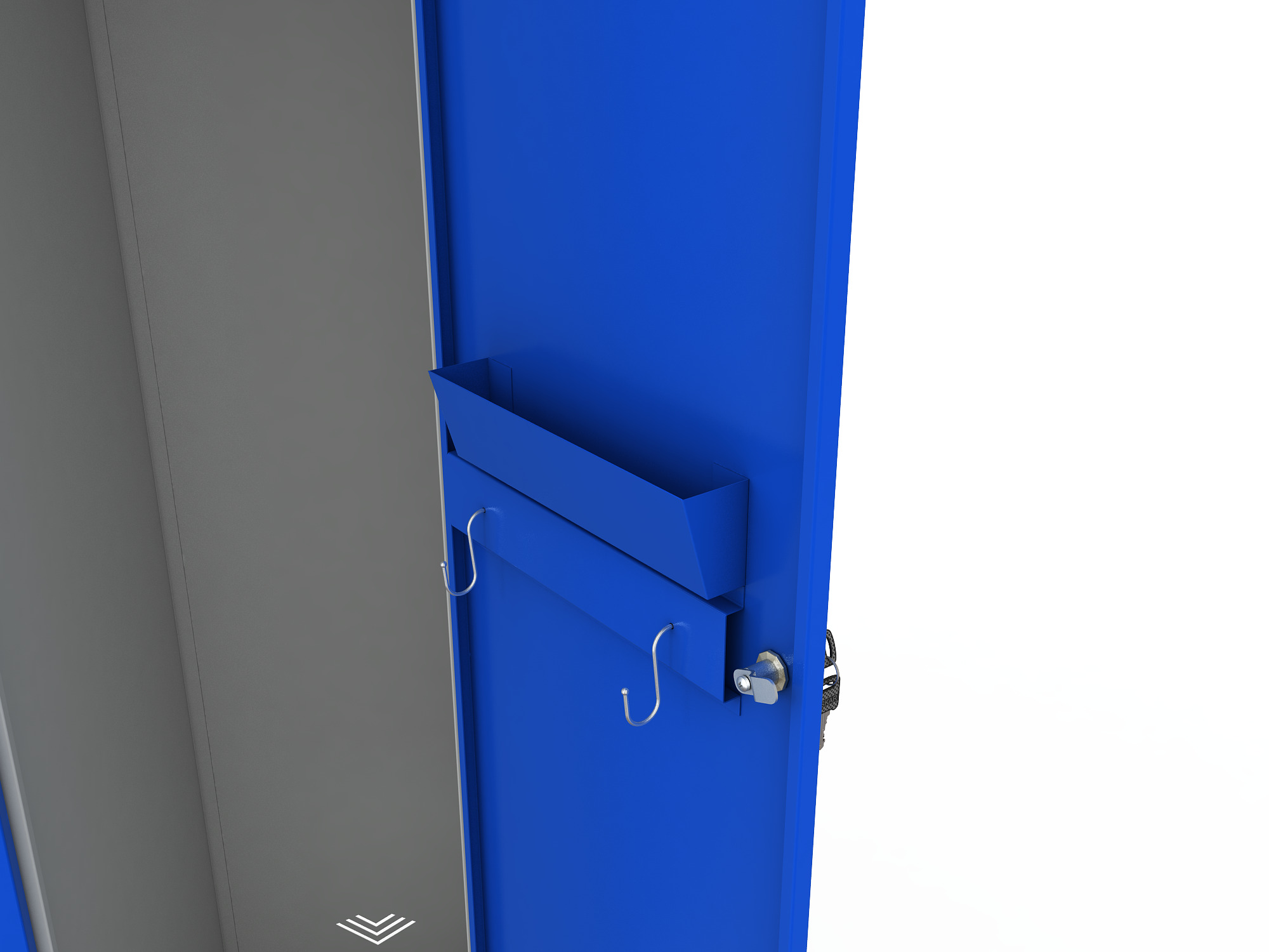 ER-00022858 Шкаф гардеробный металлический COMFORT 1700/22 (600)