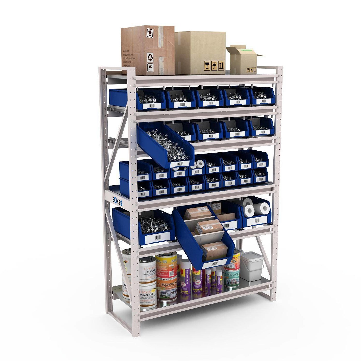 КГ029420 Система хранения BOXES №1-6 2000x1370x530 мм