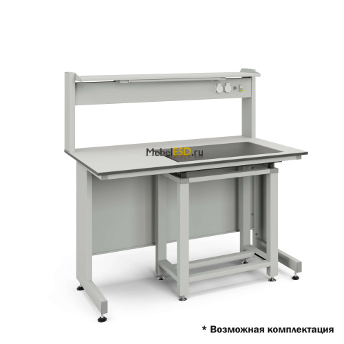 Стол весовой с приставкой ЭКРОС 1200х800х750 мм