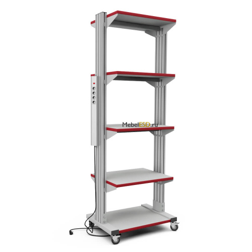 СМП-КП Стойка подкатная из конструкционного профиля 1950х500х700 мм